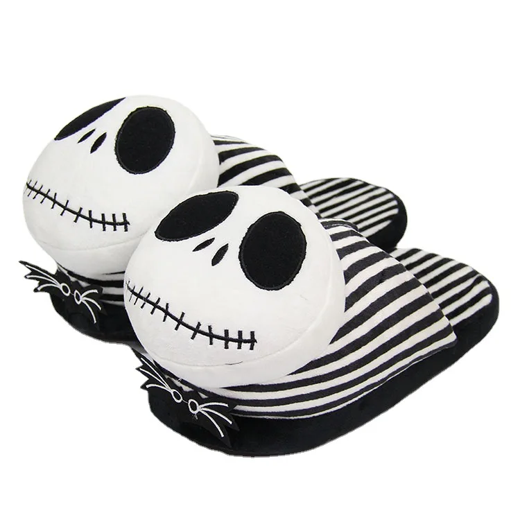 The Nightmare Before Christmas jack Couple Cotton Slippers Men woman Soft EVA Ou - £113.39 GBP