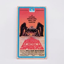 Kingdom Of The Spiders. VHS. Sci-Fi/Fantasy/Horror-1987-William Shatner - £12.34 GBP