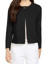 allbrand365 designer Womens Petite One Button Cardigan Sweater, P/XS, Black - $48.00