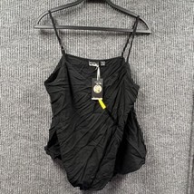 Esmara Camisole Heidi Klum Womens Size 10 Black Fashionable Tank Top Shirt - $12.28