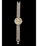 Sousou Women&#39;s Quartz Watch Silver Tone, Rhinestones, Floating Beads - $14.85