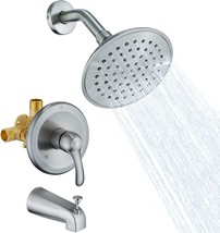 Homelody Shower System 6-Inch Shower Faucet And Bathtub Faucet With Diverter, - £102.25 GBP