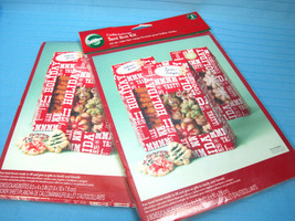 Wilton Cookie Exchange Christmas Holiday Tent Box Kit Lot of 2 Total 6 Boxes - $18.95