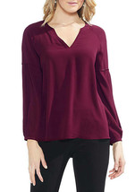 Nwt Vince Camuto Red Purple Career Blouse Size M Size L Size Xl $79 - £34.01 GBP