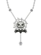 Harong Nightmare Before Christmas Jack Necklaces Pretty Crystal Spider Skeleton  - £13.42 GBP