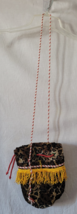 Purse Crossbody Pouch Animal Print Tie Closure ?Handmade? Costume Africa... - $24.99
