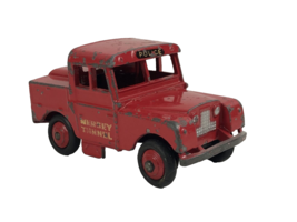 Vintage Dinky Toys Mersey Tunnel Police Land Rover 255 Emergency Vehicle - $13.64
