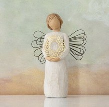 Sweetheart Angel Figure Sculpture Hand Painting Willow Tree By Susan Lordi - £58.73 GBP