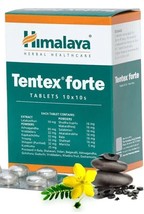 10 X 10 Himalaya Tentex Forte Select Tablets For Sexual Vitality | Free Shipping - £15.33 GBP