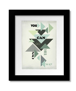 You Can Go Your Own Way - Song Lyric Rock Music Artwork Print, Canvas or... - $25.94 CAD+