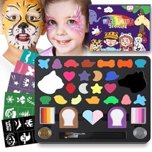 24 Colors Face Painting Kit For Kids Party Children Fun SFX Look Cosplay Birthda - £31.22 GBP