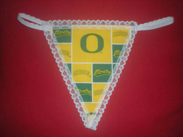 New Womens University Of Oregon College Gstring Thong Lingerie Panty Underwear - £15.00 GBP