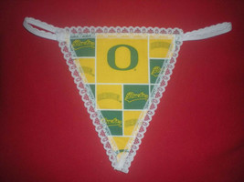 New Womens University Of Oregon College Gstring Thong Lingerie Panty Underwear - £15.14 GBP