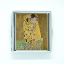 20 CIGARETTES CASE The Kiss Gustav Klimt painting painter card ID holder Pocket - £15.06 GBP
