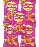 Sabritas  Habanero 42g Box With 5 bags papas snacks Mexican Chips Authentic - £13.50 GBP