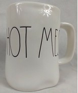 Rae Dunn Coffee Tea Mug HOT MESS Ivory Farmhouse Style Artisan Collection - £11.78 GBP