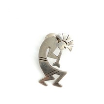 Vintage MB signed 925 native american kokopelli sterling pin - $113.85
