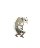 Vintage MB signed 925 native american kokopelli sterling pin - $2,163.93 MXN