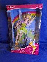 New Disney Princess Peter Pan Tinker Bell Porcelain Keepsake Doll Brass Key - £37.22 GBP