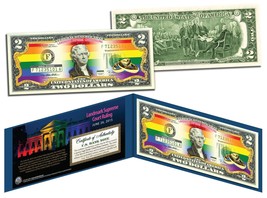 Gay Pride Marriage Equality Colorized Us $2 Bill Supreme Court Ruling 6/26/2015 - £10.96 GBP