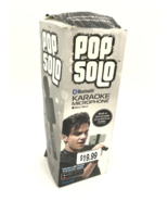 Pop Solo Karaoke Microphone Bluetooth Wireless Smartphone Black Tzumi #N... - $11.25