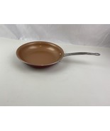 Red Copper 10” Bulbhead  Copper Frying Pan Cookware Nonstick Skillet - $13.99
