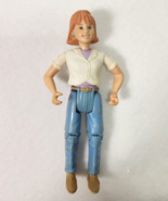 Fisher-Price Loving Family 1998 Mom Mother Figure Blue Pants Red Brown H... - £7.30 GBP