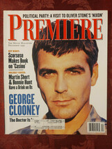 PREMIERE December 1995 George Clooney Oliver Stone Martin Scorsese - £10.35 GBP