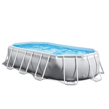 INTEX 26795EH 16.5ft x 9ft x 48in Prism Frame Pool with Cartridge Filter Pump - £834.44 GBP