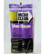 HomeCare Micro Clean Vacuum Bags~Style U~Upright Vacuum~3 Bags - $184.36 MXN