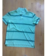 Express Classic Polo Men&#39;s Size Large Lime Green/ Green  - £9.33 GBP