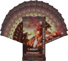 3X MTG Dominaria Remastered Collector Booster Pack - £67.06 GBP