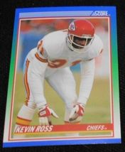 1990 Score Kevin Ross 24, Kansas City Chiefs, NFL Football Sports Card - Vintage - £10.23 GBP