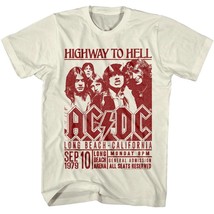 ACDC High Way To Hell Long Beach California Men&#39;s T Shirt - $36.50+