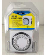 Chicago Electric Lamp and Appliance Timer #40148 With Two Outlets - $16.63