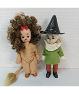 Pair Cowardly Lion Scarecrow Wizard of Oz Madame Alexander Doll 2007 McD... - £13.22 GBP