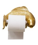 Golden Koi Fish Toilet Paper Holder, Feng Shui Bathroom Wall Mount with ... - $1,848.46 MXN