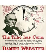 1916 Daniel Webster Flour Cherub Clock Advertisement Baking Ephemera 16 ... - $596.88 MXN