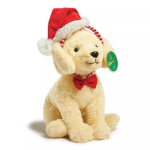 FAO Schwarz Labrador with Santa Hat 12" Stuffed Animal - $31.67