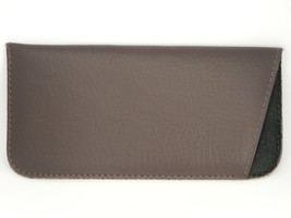 NEW Soft Eyeglasses Glasses Brown Case Pouch With Cleaning Cloth Size: 1... - $93.12 MXN