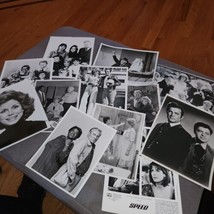 Large lot of 20+ Vintage Press Photos from shows 70s thru 90s, on ABC &amp; CBS - £34.87 GBP