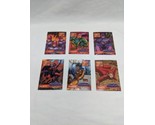 Set Of (6) Marvel Overpower Sins Of The Future Cards 1-6 - $23.75