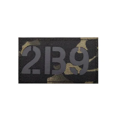 Seal Team IR Reflective Patches | SWAT Military Badge - Multicam Hook/Loop - £13.52 GBP