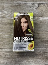GARNIER NUTRISSE Ultra Color # 500 GLAZED WALNUT Hair Coloring ~ 1 Kit - $10.77