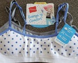 Two (2) Hanes Girls Bras ~ Adjustable Straps with Modesty Pads SMALL 6-6... - £8.92 GBP
