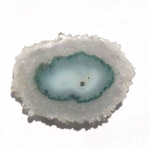 Stalactite Flower Slice Pendant Focal  Polished Both Sides OX364 - €9,66 EUR