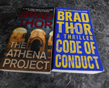Brad Thor lot of 2 Suspense Paperbacks - $3.99