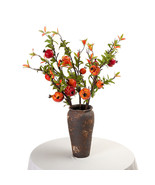 Artificial Pomegranate Branches Stems- Set of 2, 29 inches tall - £19.92 GBP