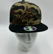 New OG Hustle Mens Vibes Snapback Hat Cat Green Camouflage Camo  Embroidered - $14.84