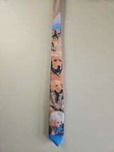 Cravatta vintage Ralph Marlin Golden Retriever 1992 modello cane - $14.74